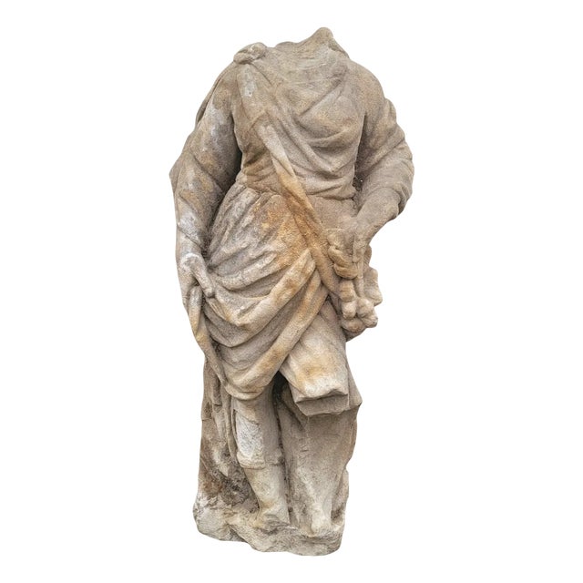 Figurative Sculpture, 17th Century, Stone For Sale