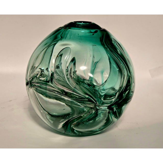 Abstract Paul Manning 'Stickman' Studio Glass Sculpture, Signed 1974 For Sale - Image 3 of 12