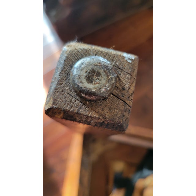 Wood 1910s Antique Charles Limbert Oak Chair For Sale - Image 7 of 12