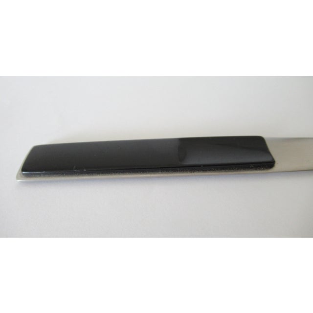 MId-Century Munchen, Germany Rostfrei Mfr. Stainless Oxi and Bake Letter Opener For Sale - Image 12 of 14