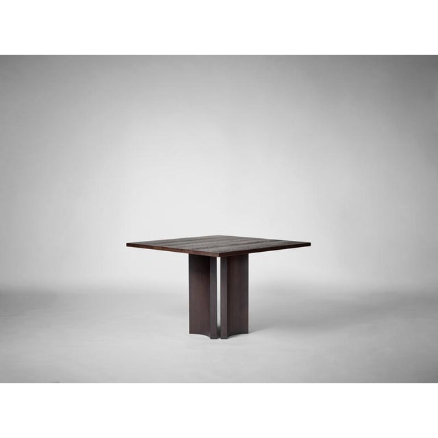 Contemporary Aperta C2 120 Square Dining Table in Oak by Mokko Amsterdam For Sale - Image 3 of 8