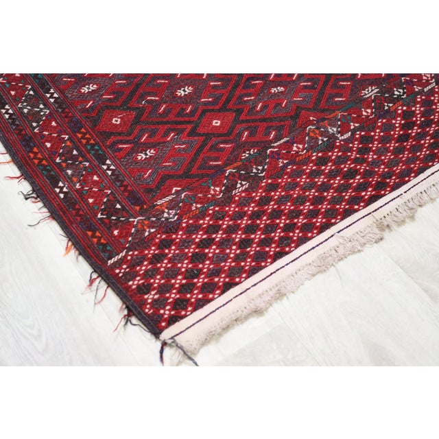 Vintage Nomadic Kilim Rug, 1940s For Sale - Image 11 of 13