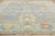 Blue Blue Persian Sultanabad Rug - 10'02 X 12'04 For Sale - Image 8 of 9