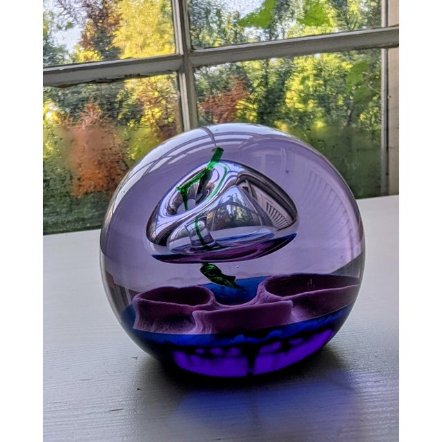 1970s Caithness Glass Orb For Sale - Image 5 of 9