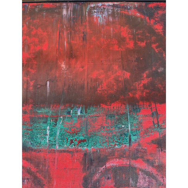 Aaron Fink, Large Modernist Oil Painting Card Poker Player Aaron Fink Pop Art Americana, 1986 For Sale - Image 12 of 14