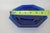 Blue Deep Cobalt Blue Glass Plate 8 Sided Octagonal Small Dish Geometric Style 4879b For Sale - Image 8 of 10