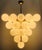 Fabio Ltd 21st Century Italian Grappolo Polished Brass Glossy White Murano Glass Chandelier by Fabio LTD For Sale - Image 4 of 7