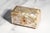 Rare Antique English Mother of Pearl Jewelry Box Victorian Miniature Keepsake Box With Key For Sale - Image 9 of 14