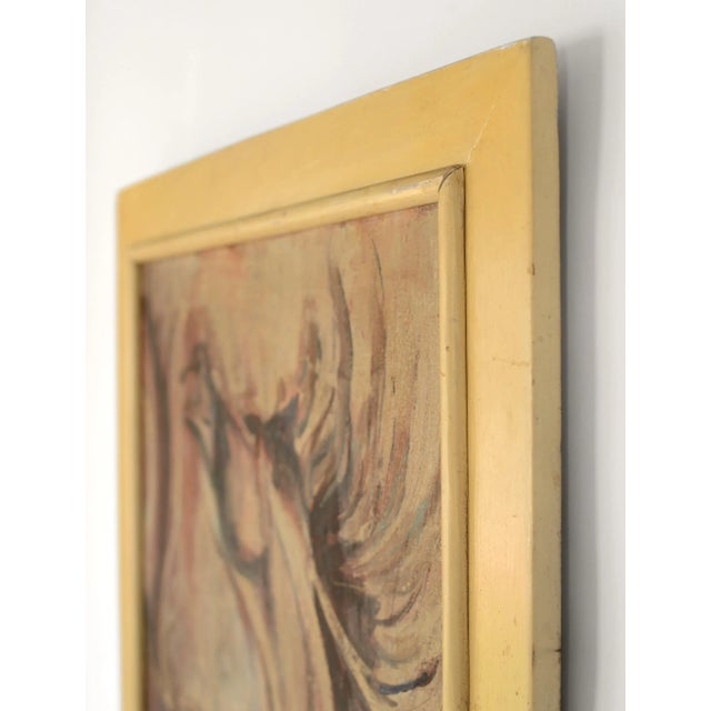 1960s Modernist Horse Painting, Framed For Sale - Image 4 of 13