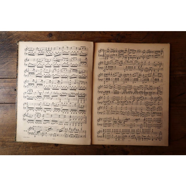 Melodic Elegance: Antique German Sheet Music Book - Early 20th Century For Sale - Image 12 of 15