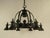 Viennese Wrought Iron Chandelier, Austria, 1900s For Sale - Image 9 of 18