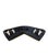 Vittoria Luxe Black Chenille Curved Sectional Sofa For Sale In Houston - Image 6 of 7