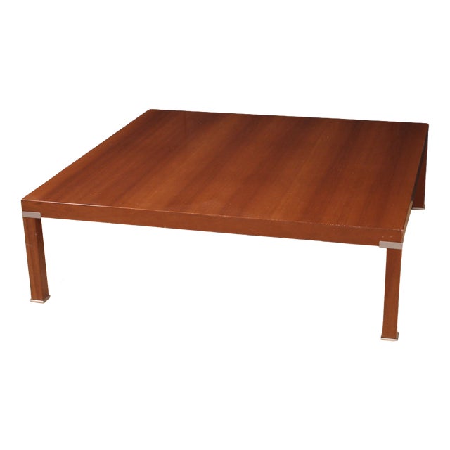 Vintage Coffee Table in Cherry, 1980 For Sale