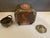 Vintage Brass & Copper Chinese Incense Burner With Longevity Medallion For Sale - Image 10 of 13