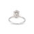 Metal 14k White Gold Gia 3.02ct Oval Cut Natural Diamond Solitaire Engagement Ring, Size 6.5 For Sale - Image 7 of 9