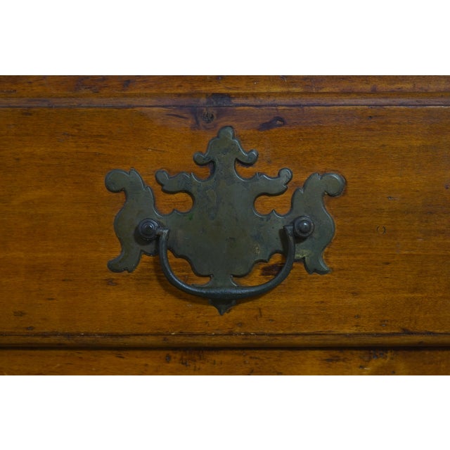 Wood Antique American Maple 6 Drawer Chest For Sale - Image 7 of 17