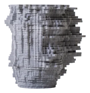 Shape of Things To Come Soundplotter Vase by SHAPES iN PLAY