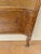 Brown French Louis XV Style Walnut Headboard with Cane Panel and Carved Details, 1940 For Sale - Image 8 of 10