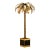 Maison Jansen Style Gilt Metal Palm Tree Floor Lamp For Sale