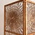 Mid-Century Modern Rattan Sunburst Room Divider from Rohe Noordwolde, 1960s For Sale - Image 3 of 16