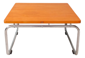 Vintage Tubular Coffee Table by Foc, 1970s