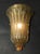 1960s Golden Shield Sconces, a Pair For Sale - Image 4 of 9