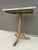 Antique French Bistro Table with Marble Top and Cast Iron Pedestal Base, 1900s For Sale - Image 4 of 12