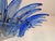 Murano Pendant Light with Palmette and Blue Glasses, 1990 For Sale - Image 13 of 18
