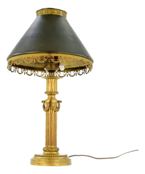 Early 20th Century Empire Style French Table Lamp