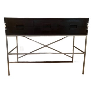 Antonio Citterio for Maxalto B&b Italia Elios Convertible Writing Desk / Console in Wenge, 1998 For Sale