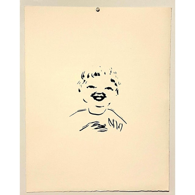 Post Impressionist Pierre Bonnard ltd edition Lithograph Printed at Mourlot Paris 1958 Young Boy, 1958 For Sale - Image 3 of 5