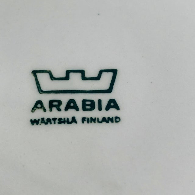 Mid 20th Century Vintage Mid Century Arabia Kids Children’s Bowl Dish Plate For Sale - Image 5 of 9