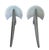 Model Alien Wall Sconces in Polished Cast Aluminum and Glass Shades by Joan Auge for Taller Uno, Set of 2 For Sale - Image 6 of 6