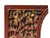 Vintage Corbel Corner Wood Red Gold Carving Wall Hanging Art Plaque For Sale - Image 9 of 9