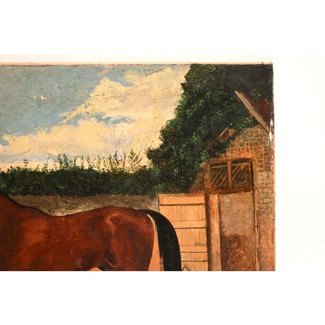 Late 18th Century Animal Composition, 1790, Oil Painting on Canvas For Sale - Image 5 of 11