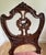 Late 19th Century Victorian Mahogany Parlor Chairs – Carved Elegance With Tapestry Charm (Pair) For Sale - Image 16 of 17