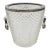 Mid 20th Century English Crystal Diamond Cut Ice Bucket For Sale
