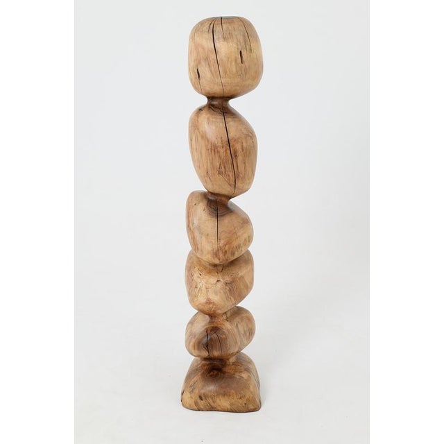 Abstract Sculpture in Walnut by Logniture For Sale - Image 11 of 13