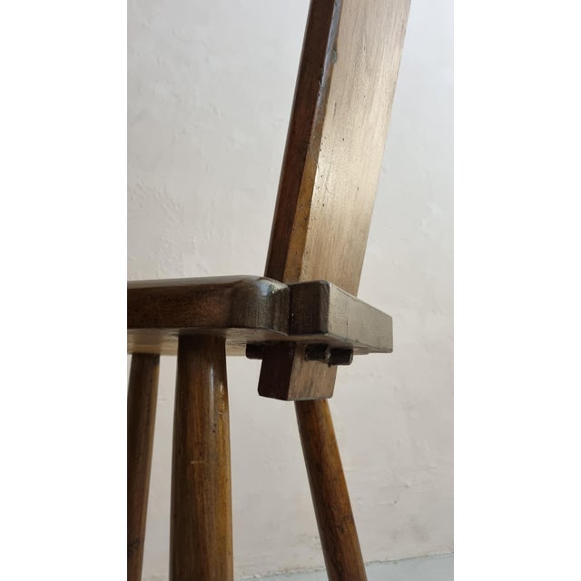 Pierre Chapo Italian Chairs by Pierre Chapo, 1960s, Set of 4 For Sale - Image 4 of 9