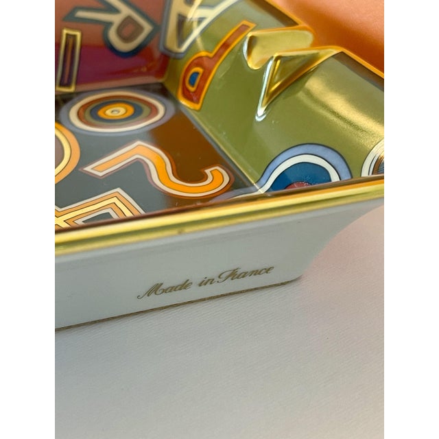 Burnt Orange Hermes Tohu Bohu Ashtray For Sale - Image 8 of 8