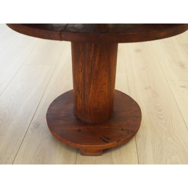 Italian Oak Coffee Table, 1960s For Sale - Image 10 of 18