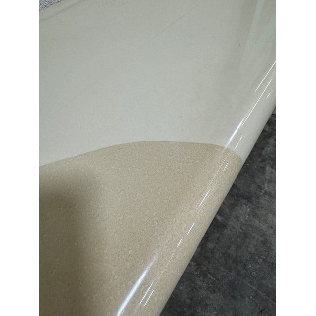 Contemporary Karl Springer Style Lacquered Console Table For Sale In Richmond - Image 6 of 7