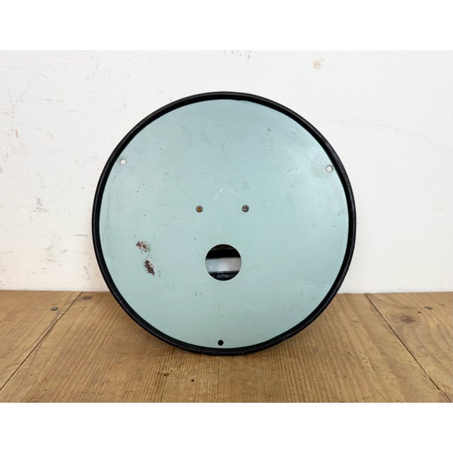 Vintage Blue Navy Wall Clock from Hanil, 1980s For Sale - Image 16 of 18