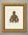 This is an original antique chromolithograph, printed in gold brown and olive bronze with dark shading, showing a half...