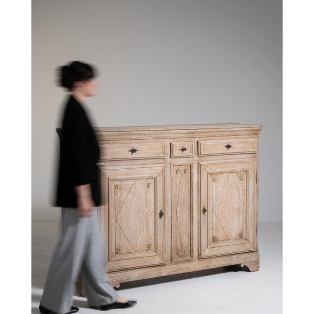 Oak French Buffet, Antique, France, Early 19th Century For Sale - Image 14 of 18
