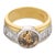 Contemporary Vintage Gia 3.03 Carat Fancy Dark Yellowish Brown Diamond 18k Gold Ring, Size 7 For Sale - Image 3 of 6