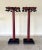 Postmodern Red and Black Coat Rack, 1980s For Sale - Image 3 of 11