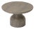 Peso Minimalist Round Side Table in Limestone by Depping & Jørgensen For Sale