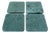 Evergreen Marble Coaster Set of 4 For Sale