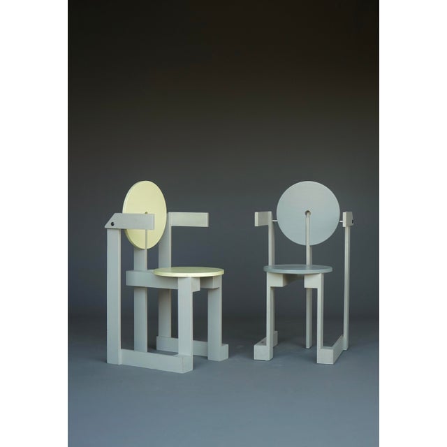 Vintage Dining Chairs by Henk Lampe, 1979, Set of 2 For Sale - Image 6 of 17